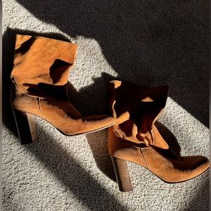 Italian Leather Free People Booties